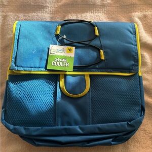 Blue and Yellow Cooler Bag